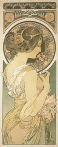 Cowslip tekijältä Alphonse Mucha