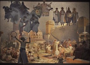 Slaavilaisen liturgian esittely Kierros Slaavilainen eepos tekijältä Alphonse Mucha