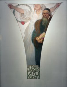 Treue - J.A.Komensky tekijältä Alphonse Mucha