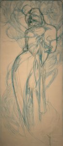 Talvi tekijältä Alphonse Mucha