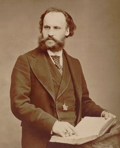 Säveltäjä Charles Lenepveun muotokuva 1840-1910, 1875. tekijältä Alphonse Terpereau