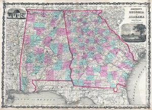 Johnsonin Georgia ja Alabama