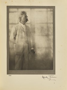 Mark Twain (Samuel Langhorne Clemens) tekijältä Alvin Langdon Coburn