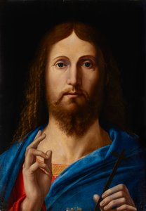 Salvator Mundi tekijältä Alvise Vivarini