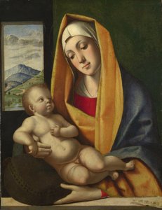 Neitsyt ja lapsi, noin 1483