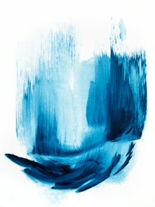 Fluid Blue -abstrakti tekijältä Alyson Storms