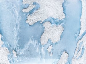 Jäätikön sininen virtaus tekijältä Alyson Storms