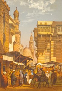 Matkamuisto Kairosta, 1862 tekijältä Amadeo Preziosi