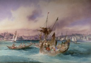 Huonekalut ja erilaiset esineet 1100- ja 1300-luvuilta tekijältä Amadeo Preziosi