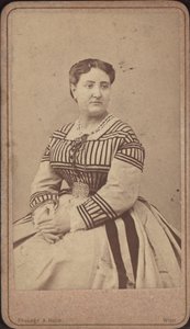 Muotokuva oopperalaulaja Carlotta Patista 1835-1889. tekijältä Amand Helm
