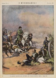 Kuvitus Victor Hugon kirjaan Les Miserables (värilitro).