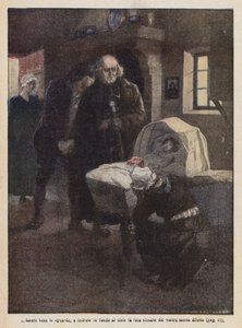 Kuvitus Victor Hugon kirjaan Les Miserables (värilitro). tekijältä Ambrogio Lombardi