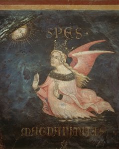 Allegoria hyvästä hallituksesta, yksityiskohta toivosta, 1338-40.