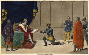 Vuonna 1327 Kaarle IV Bel (1294-1328) muutti Bourbonin herttuakunnan herttuapariksi (duche pairie) Robert de Clermontin nivuspojan ja Saint-Louisin pojanpojan Louis I:n hyväksi. tekijältä Ambroise Tardieu