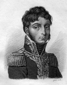 Philippe Paul, Ségurin kreivi (1780-1873), ranskalainen kenraali ja historioitsija. - teoksessa "Muotokuvia ranskalaisista kenraaleista ranskalaisten voittojen ja valloitusten jälkeen". Kaiverrus Ambroise Tardieu 1818. Stella Collection. tekijältä Ambroise Tardieu