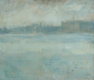 Thames Grosvenor Roadin taiteilijatalosta tekijältä Ambrose McEvoy