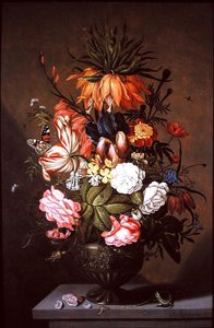 Kukkien asetelma, 1634
