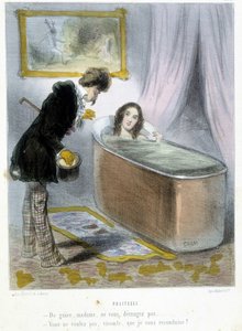 Politesse - Chamin "" Madeleines" -kirjassa, v.1870-1880 tekijältä Amédée de Noé