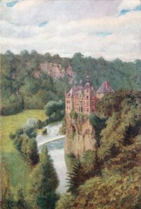 Chateau de Walzin, Lessen laaksossa (värilitro).