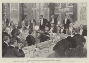 Juhla Australian krikettien pelaajille Inns of Court -hotellissa 7. syyskuuta