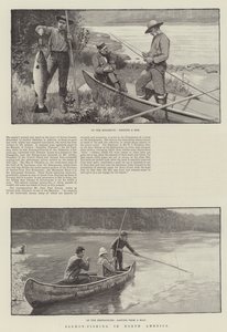 Lohen kalastus Pohjois-Amerikassa