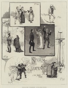 Sketsejä Storm-Beatenistä, Adelphi-teatterista