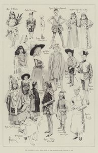 Lasten Fancy Dress Ball Mansion Housessa, 7. tammikuuta 1896