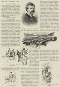 Kulkuri jälleen ulkomailla, kirjoittanut Mark Twain