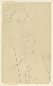 Zborowskin rintakuva tekijältä Amedeo Modigliani
