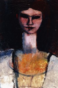 Nuoren naisen rintakuva; Nuoren naisen rintakuva, n. 1910-1911 tekijältä Amedeo Modigliani