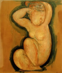Cariatide tekijältä Amedeo Modigliani