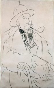 Charles Guerin. Charles Guerinin muotokuva tekijältä Amedeo Modigliani