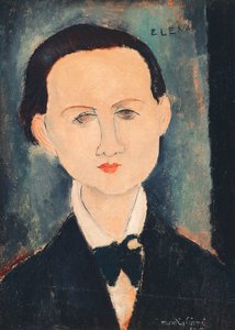 Elena Povolozky, 1917 tekijältä Amedeo Modigliani
