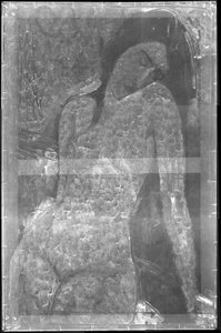 Naisen alaston, n.1916 (röntgenkuva) tekijältä Amedeo Modigliani