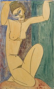 Ranskalainen:  Cariatide tekijältä Amedeo Modigliani