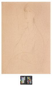 Hanks Zborowska kädet sylissään tekijältä Amedeo Modigliani