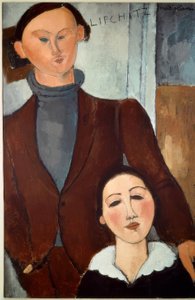 Jacques Lipchitz ja hänen vaimonsa tekijältä Amedeo Modigliani