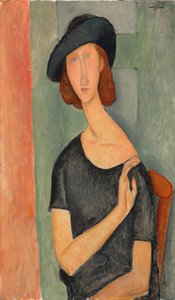 Jeanne Hébuterne (Au chapeau) tekijältä Amedeo Modigliani
