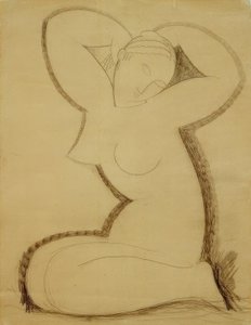 Karyatide tekijältä Amedeo Modigliani