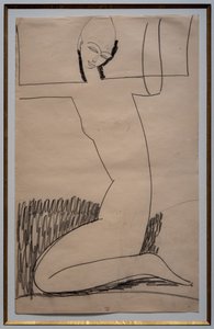 Polvistuvat karyatidit tekijältä Amedeo Modigliani
