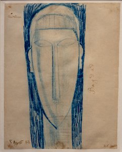 Pää tekijältä Amedeo Modigliani