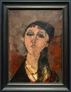 Tytön pää (Louise) tekijältä Amedeo Modigliani
