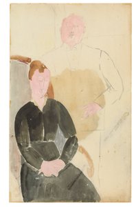 Kotitalous, 1915 tekijältä Amedeo Modigliani