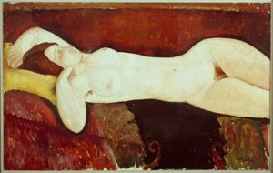 Liegender Akt – Le Grand Nu tekijältä Amedeo Modigliani
