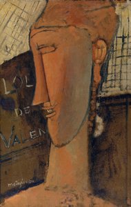 Lola Valenciasta, 1915 tekijältä Amedeo Modigliani