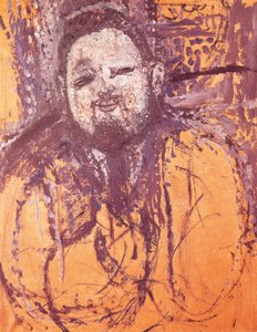 Diego Riveran muotokuva, Amedeo Modigliani (1884-1920), öljy ja tempera kankaalle tekijältä Amedeo Modigliani