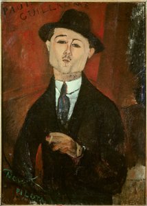 Paul Guillaumen muotokuva tekijältä Amedeo Modigliani