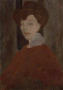 Naisen muotokuva, 1907 tekijältä Amedeo Modigliani