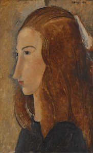 Nuoren naisen muotokuva tekijältä Amedeo Modigliani