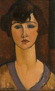 Elisabeth Fuss-Amorén muotokuva tekijältä Amedeo Modigliani